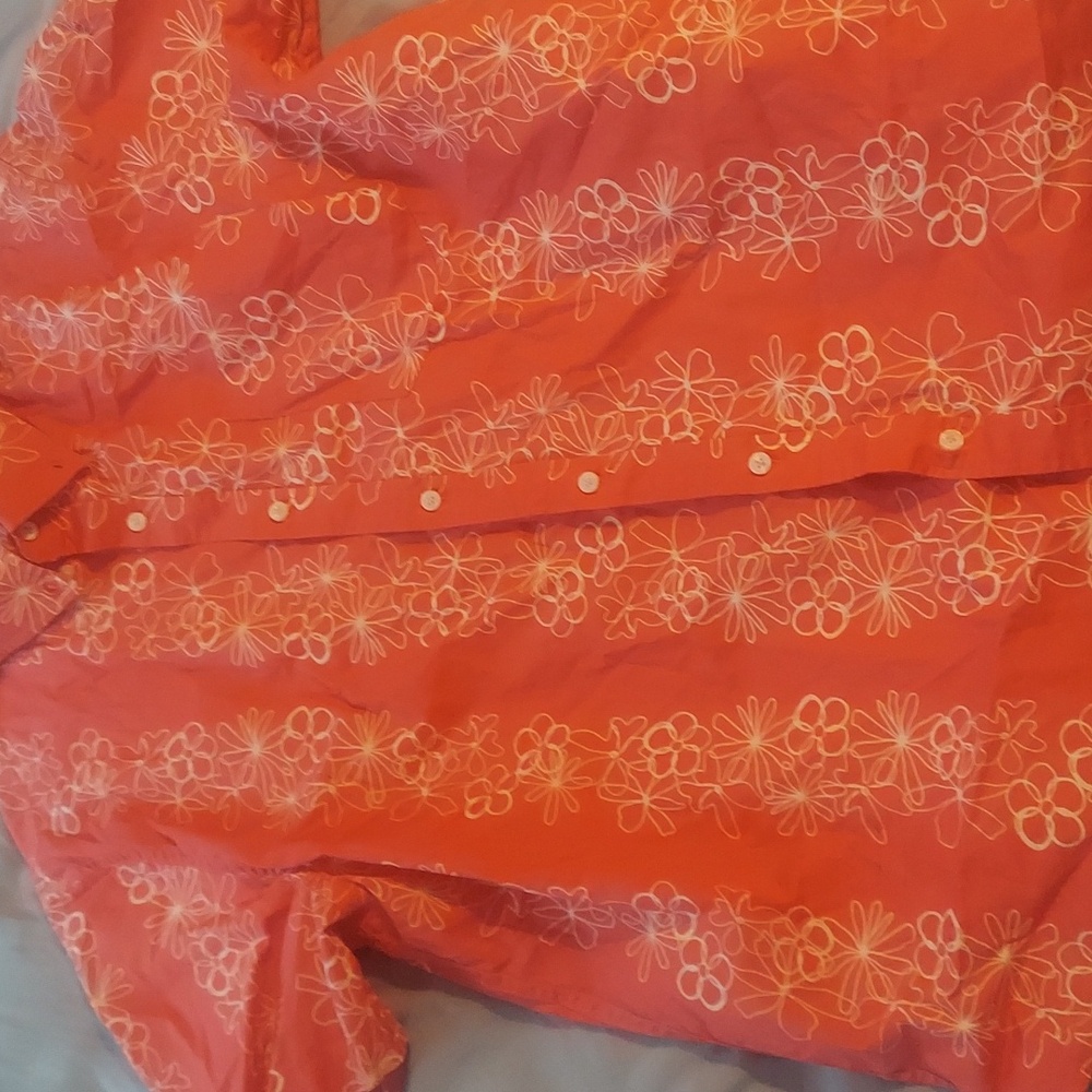 Edgar+Ash XL size red and white